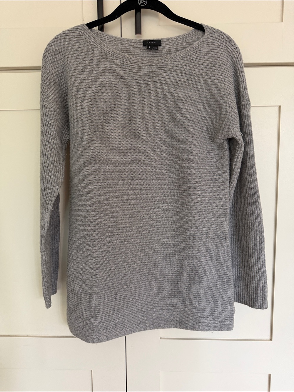 Theory Wool Boatneck Sweater